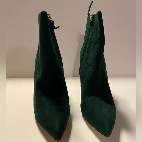 Dark Green Ninewest Bootie Size 11 - Picture 2 of 12